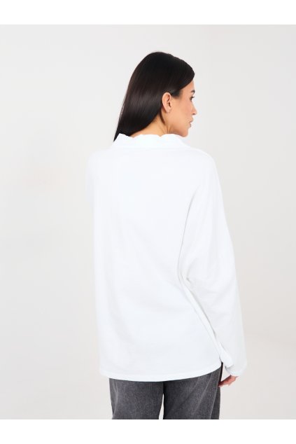 Dámska blúzka košeľová biela IT-BZ-6697.30 (Farba Biela, Veľkosť ONE SIZE)