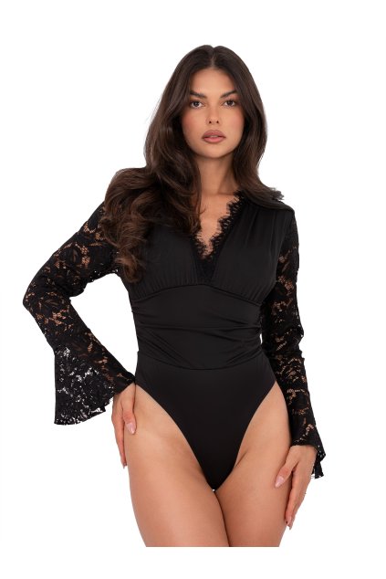 Dámske body čierna IT-BO-22160.01 (Farba Čierna, Veľkosť ONE SIZE)