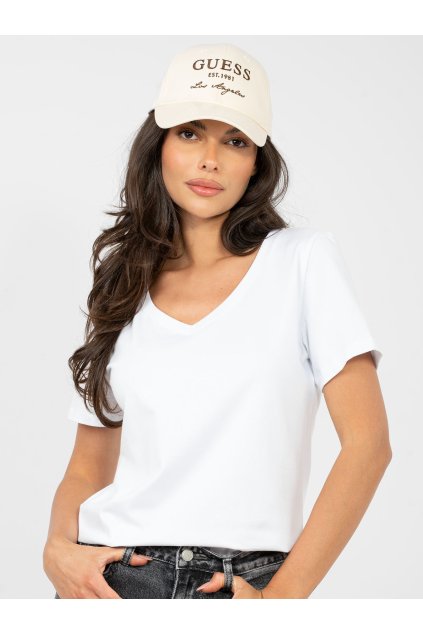 Dámske jednofarebné farba biela kód RV-TS-A1095.33 (Farba Biela, Veľkosť S/M)