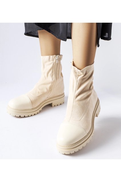 Dámske topánky tenisky hnedé kód 1987-H33 - GM 1987-H33 Béžové 38 - GM (Veľkosť 38)