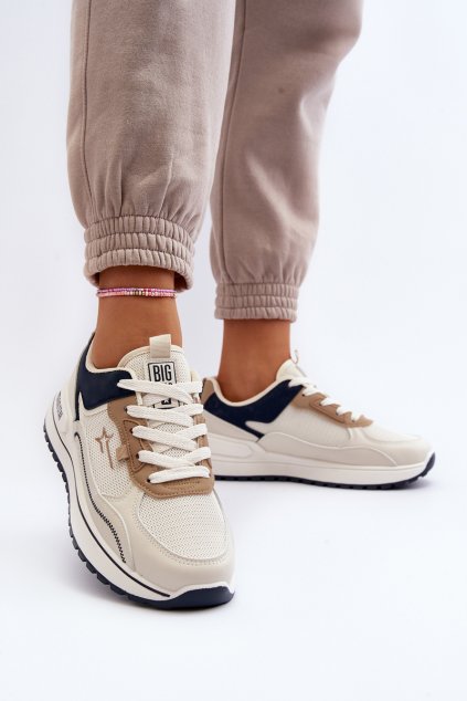 Dámské tenisky Big Star NN274A098 Beige (Veľkosť 38)