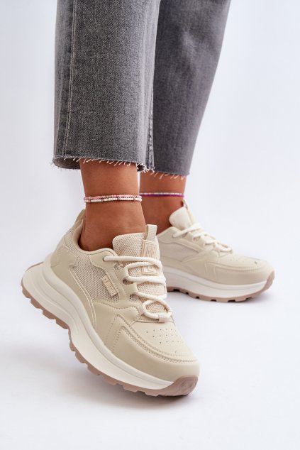 Dámské Tenisky HI-POLY SYSTEM Big Star NN274A105 Bežové (Veľkosť 36)