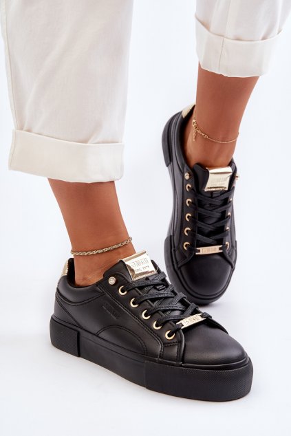 Dámske tenisky big star nn274209 čierne / NN274209 CZARNY (Veľkosť 36)