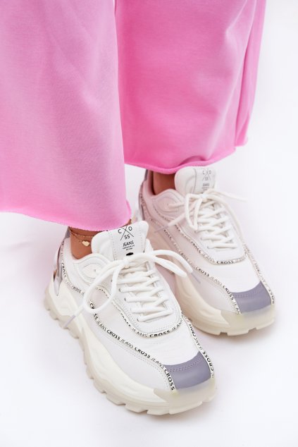 Dámské Sportovní Obuv Cross Jeans II2R4017C Bílé (Veľkosť 38)