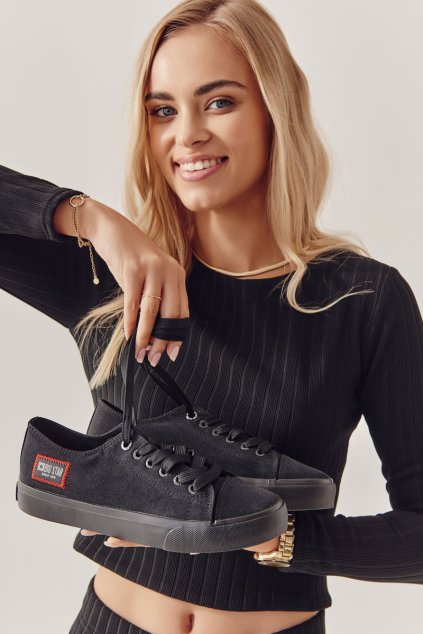 Dámské Tenisky BIG STAR HH274133 Černé (Veľkosť 37)