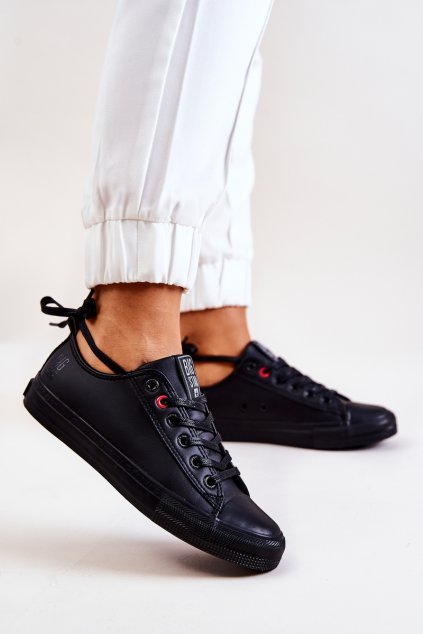 Nízké kožené Tenisová obuv Big Star JJ274006 Černé (Veľkosť 37)