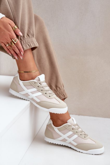 Nízké Tenisky Dámské Béžové Eezore (Veľkosť 36)