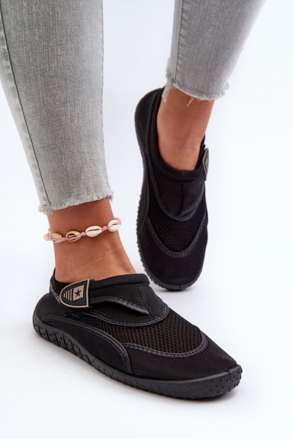 Dámská voděodolná obuv černá Big Star NN274A805 (Veľkosť 36)