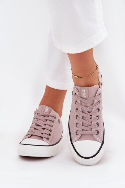 Dámské Nízké Tenisky Big Star DD274A233 Šedé (Veľkosť 36)