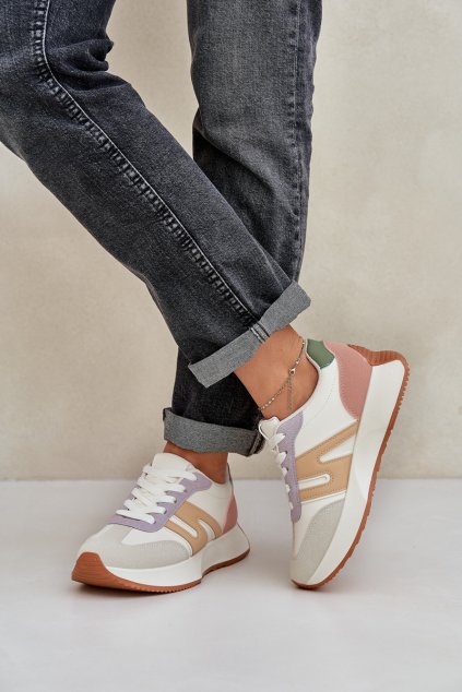 Dámské Sportovní Boty Na Platformě Multikolor Emidi (Veľkosť 37)