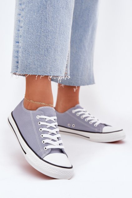 Dámské Klasické Tenisky Modré Omerta (Veľkosť 36)