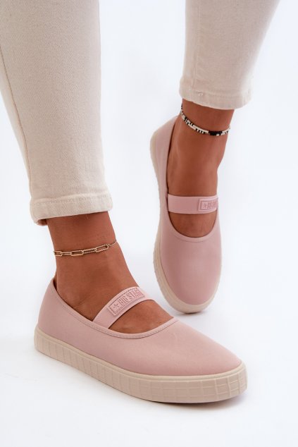 Dámske tenisky big star nn274606 ružové / (Veľkosť 36)