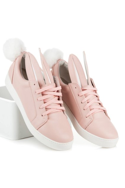 Tenisky s ušami a brnbolcom 7117-20P