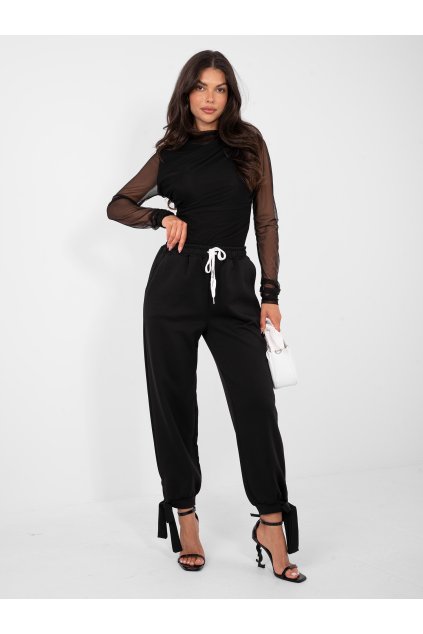Dámske Nohavice farba Čierna kód IT-SP-9987.16 (Farba Čierna, Veľkosť ONE SIZE)