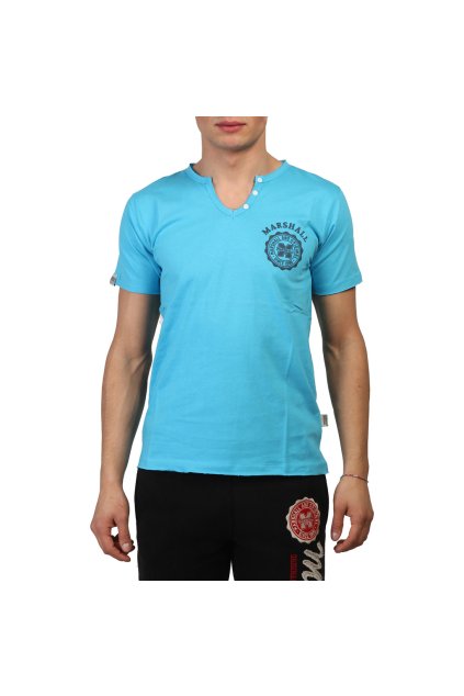Pánske tričko Marshall Original tyrkysové (Veľkosť S,)