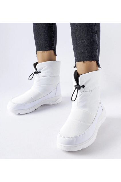 biele dámska zateplená snehule Jensen tx5002 WHITE 38 - GM (Veľkosť 38)