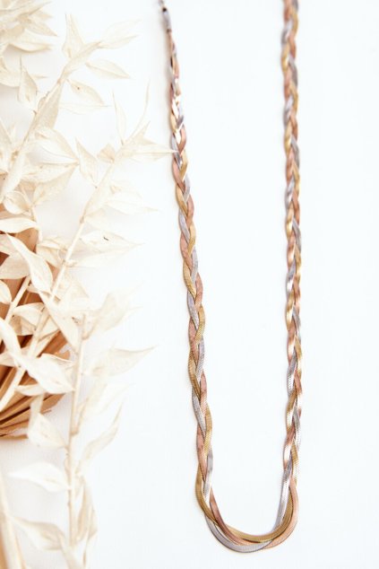 Elegantní hadí řetízek vícebarevné / ŁAŃ/YC-N4659 (Veľkosť Uni)