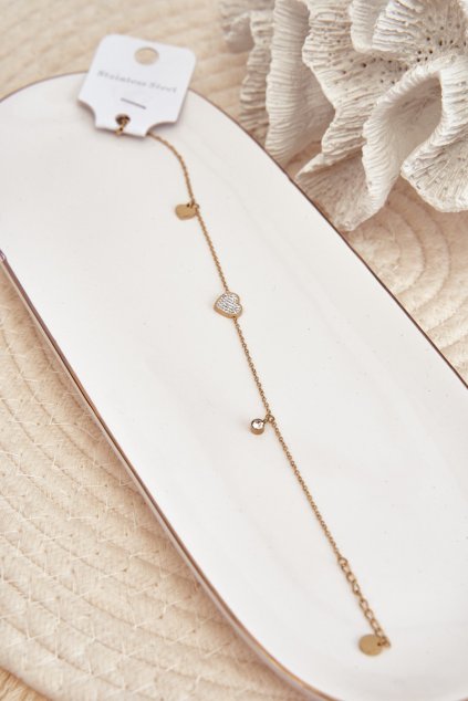 Dámsky náramok  kód jl-071040 gold / (Veľkosť Uni)