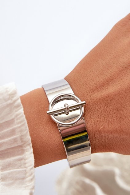 Dámsky náramok  kód ss202-126 silv / (Veľkosť Uni)