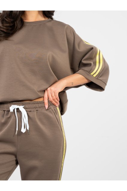 Dámske Komplet farba Hnedá kód IT-KMPL-22215.77 (Farba Hnedá, Veľkosť ONE SIZE)