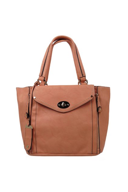 Shopper kabelka Bestini BV163 marhuľová