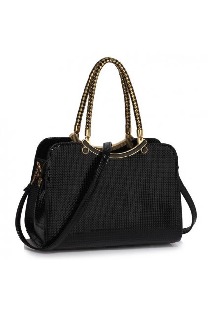 Trendová kabelka do ruky Cory čierna LS00395