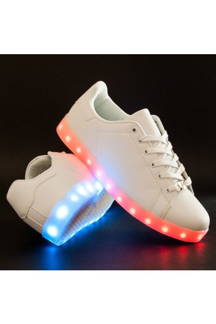 PODSVIETENÁ LED OBUV d89-w3w/w veľ.č. 38 (Veľkosť 42)