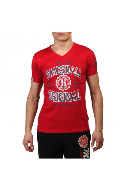 Pánske tričko Marshall Original červené (Veľkosť S,)