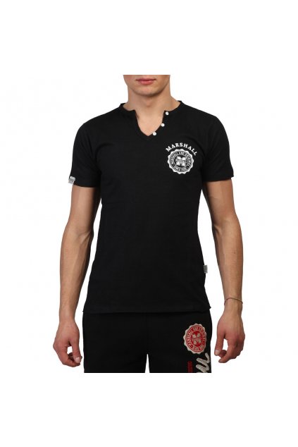 Pánske tričko Marshall Original čierne (Veľkosť S,)