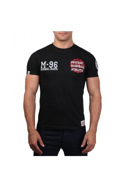 Pánske tričko Marshall Original čierne (Veľkosť L,)