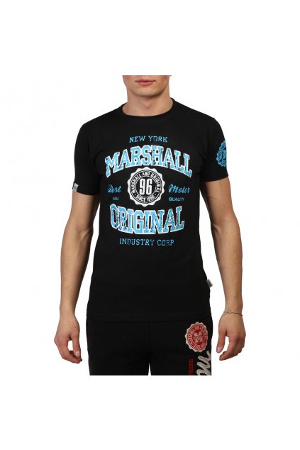 Pánske tričko Marshall Original čierne (Veľkosť S,)