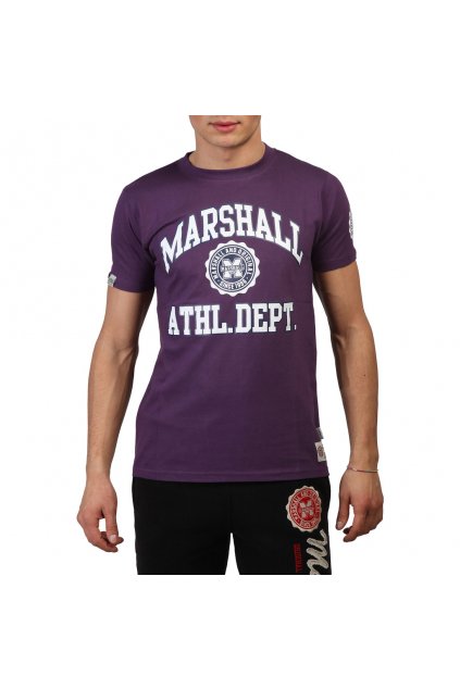 Pánske tričko Marshall Original fialové (Veľkosť S,)