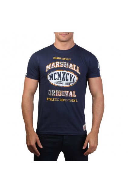 Pánske tričko Marshall Original modré (Veľkosť S,)