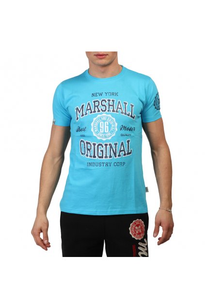 Pánske tričko Marshall Original modré (Veľkosť S,)