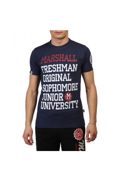 Pánske tričko Marshall Original modré (Veľkosť S,)
