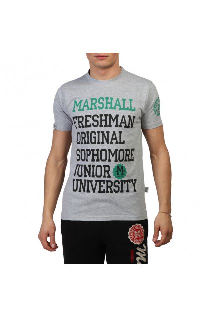 Pánske tričko Marshall Original sivé (Veľkosť S,)