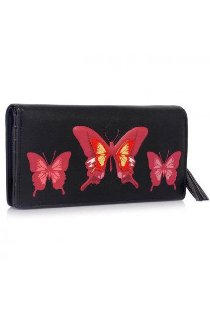 Peňaženka Butterfly čierna LSP1082