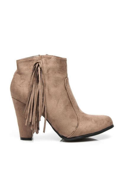 Členkové čižmy Boho F916-1KH / S3-101P