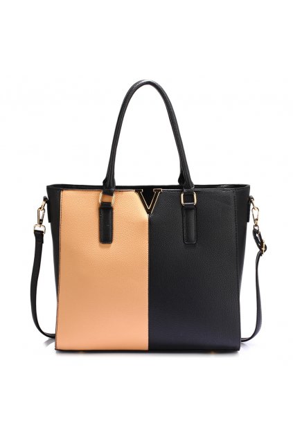 Čierno telová kabelka shopper Aggie AG00420