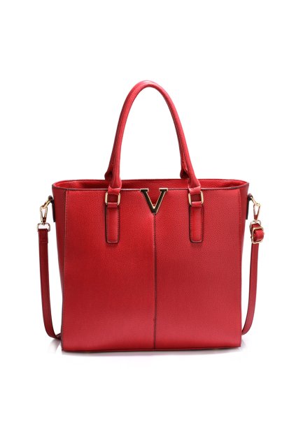 Bordová kabelka shopper Aggie AG00420