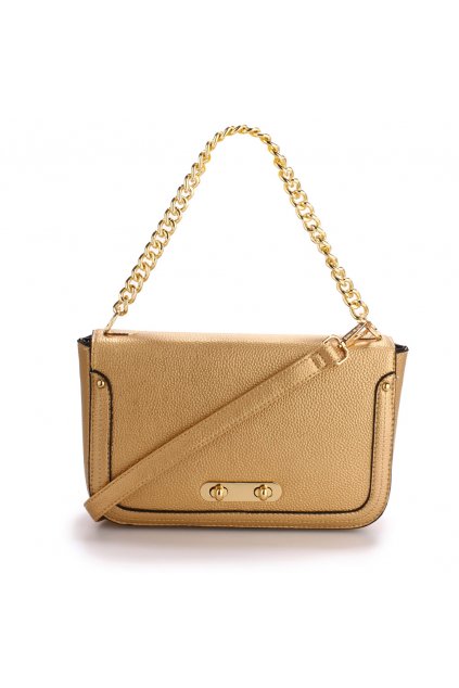 Zlatá crossbody kabelka Riley AG00560