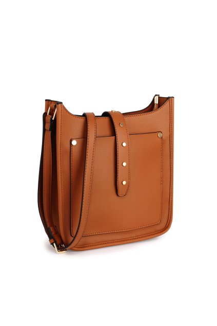 Crossbody kabelka Amanda hnedá AG00588