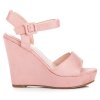 Ružové sandále na platforme JS8011P