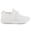 Biele nazúvacie tenisky AN1031W