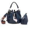 Kabelka na rameno + crossbody kabelka Bailey námornícka AG00615