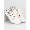 Štýlové športové topánky biele botasky SJ1781W