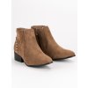 Béžové semišové topánky casual CnB