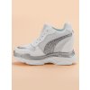 Biele tenisky sneakers s brokátom Vices
