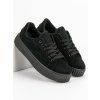 Čierne semišové tenisky creepers Seastar