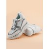 Biele tenisky sneakers s brokátom Vices